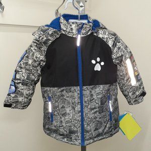 Boy's Paws Patrol Grey Jacket, Age 3 years, NWT